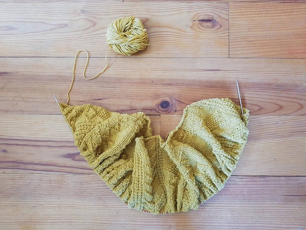 Un point tricot, et la reprise des expéditions