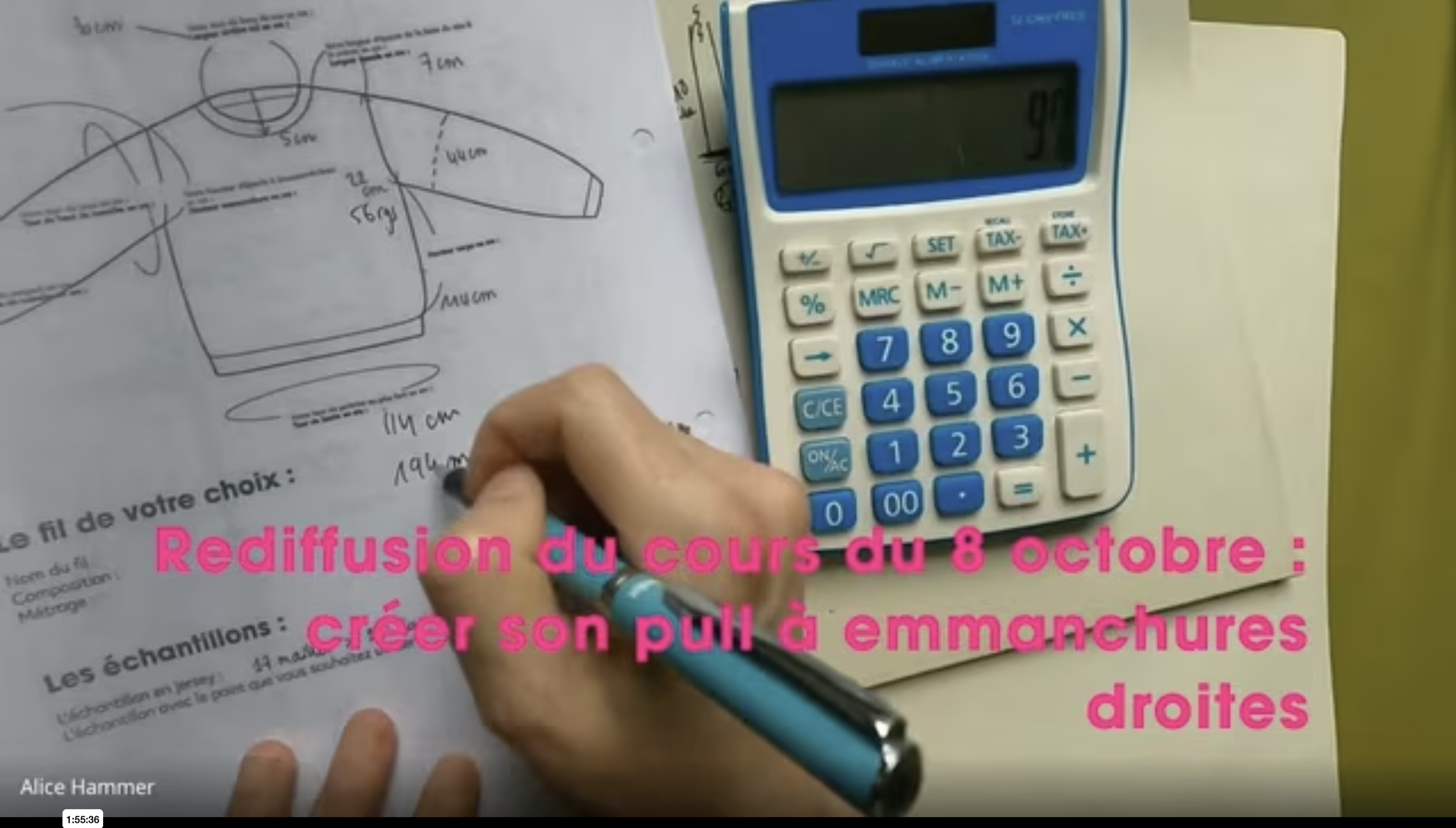 Créer un pull à emmanchures droites