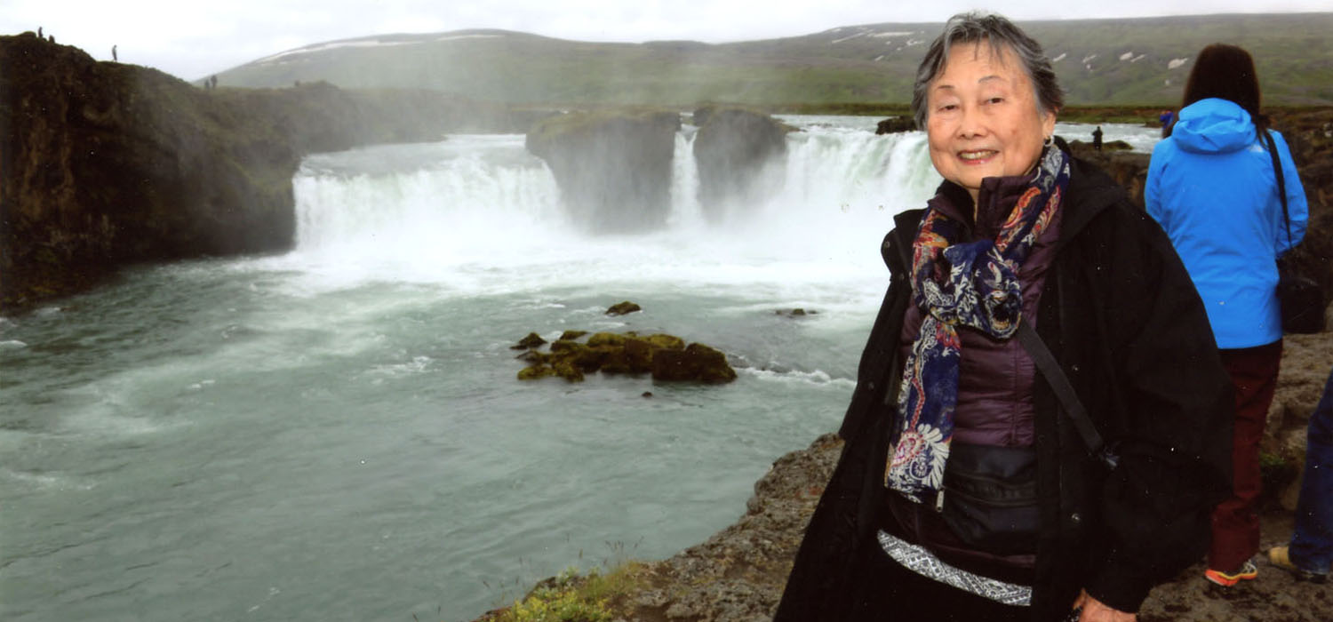 Director Fran Ito on location during the filming of her Digital Histories production 71º10'21"N (LAND OF THE NORTH STAR), which premiered at the 2016 Los Angeles Asian Pacific Film Festival. (Photo: courtesy the director)