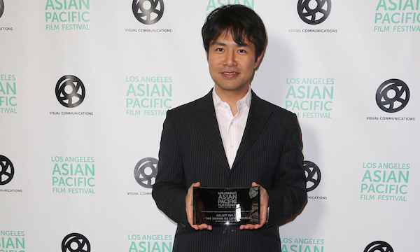 Ken Ochiai, director of JULIET JULIET - THE SOUND OF LOVE MUSICAL, winner of the Linda Mabalot New Directors/New Visions Award. (PHOTO: STEVEN LAM)