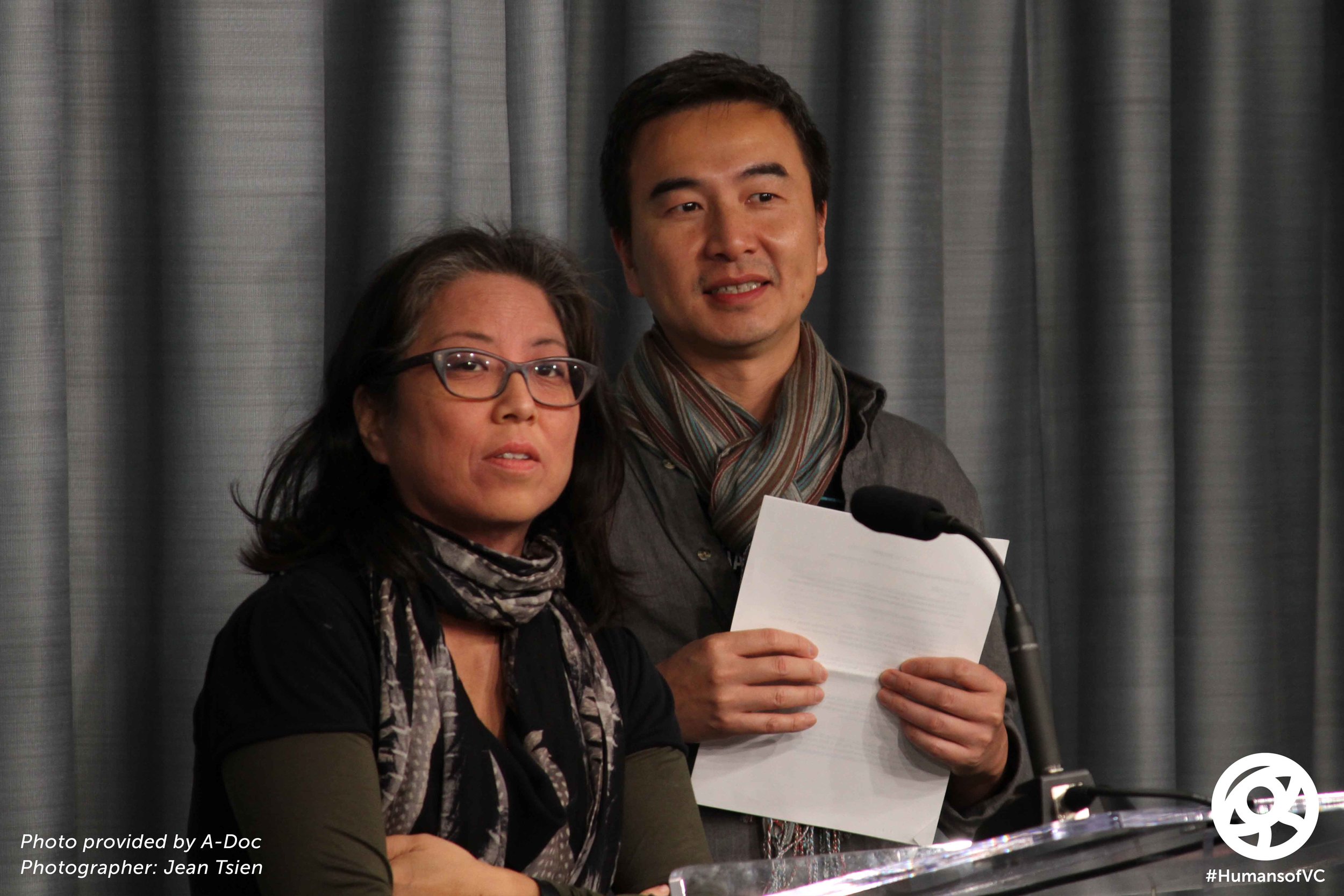 Grace Lee & S. Leo Chiang, Filmmakers/Leaders of A-Doc