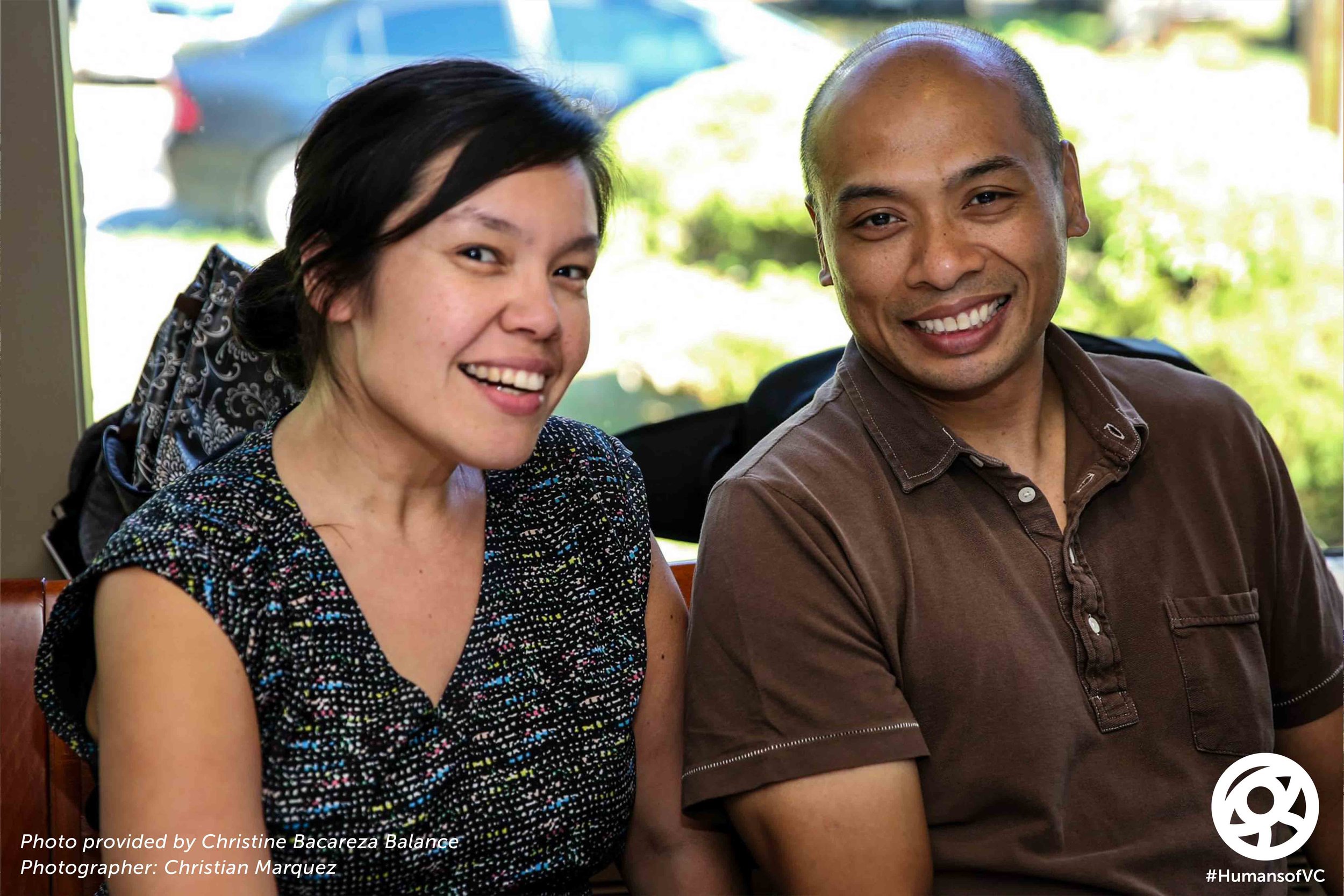 Christine Balance (UCI Professor) & Gary Gabisan (VC Staff/Filmmaker) 