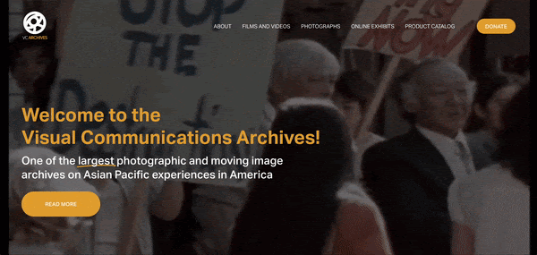 VC Archives Website