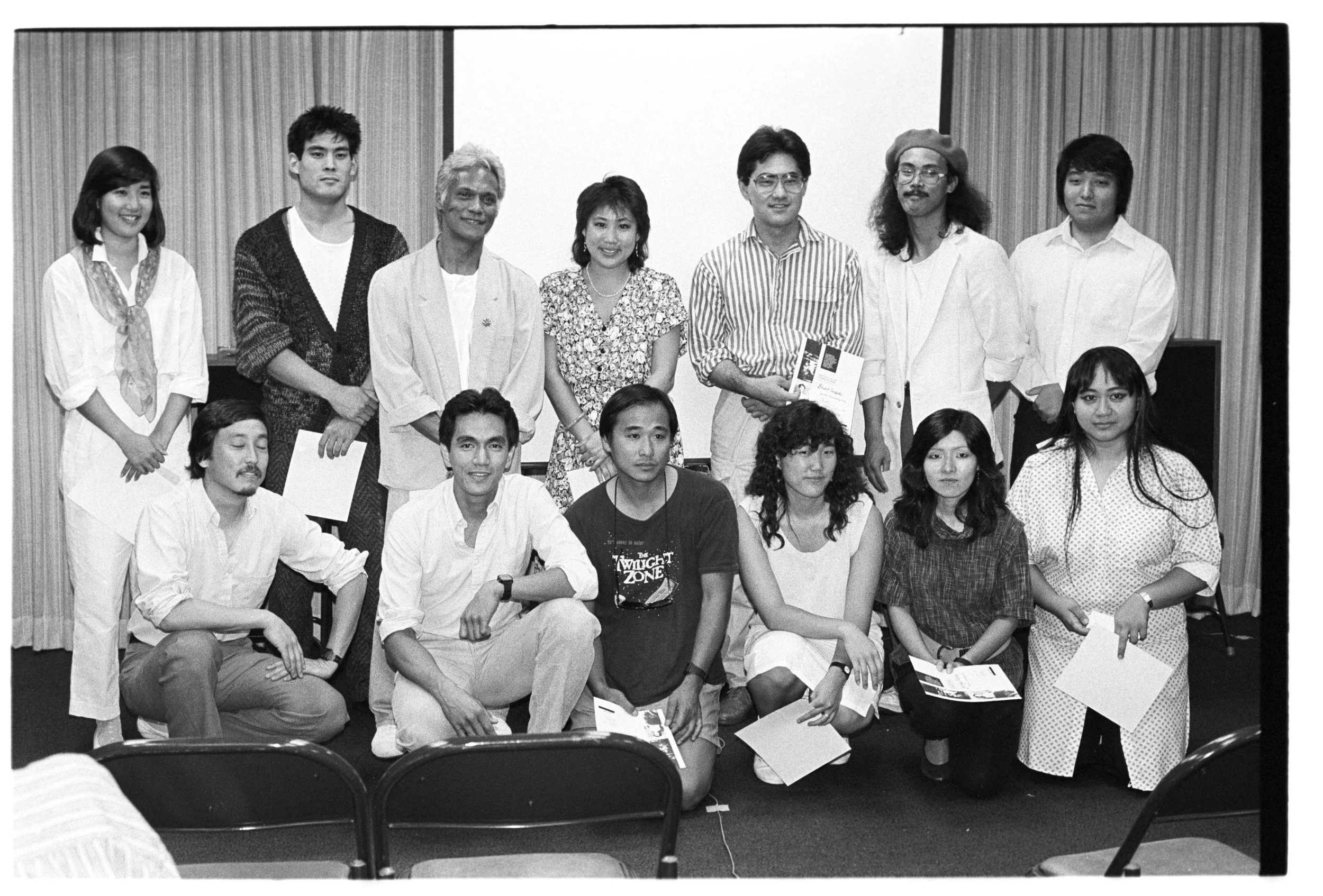 Mar Elepano and VC Staffers at a Visual Communications program