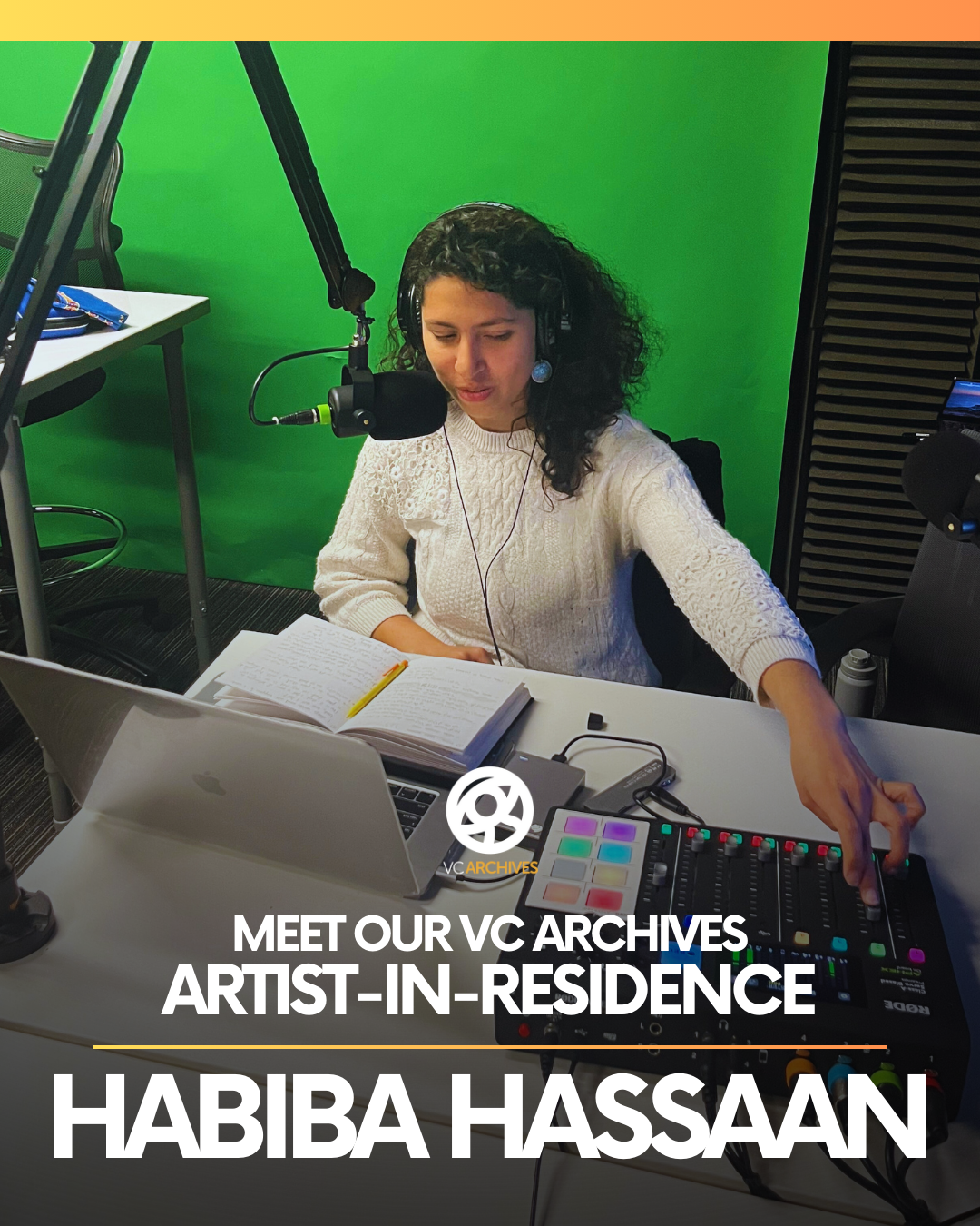 Meet a VC Archives Artist in Residence: Habiba Hassaan