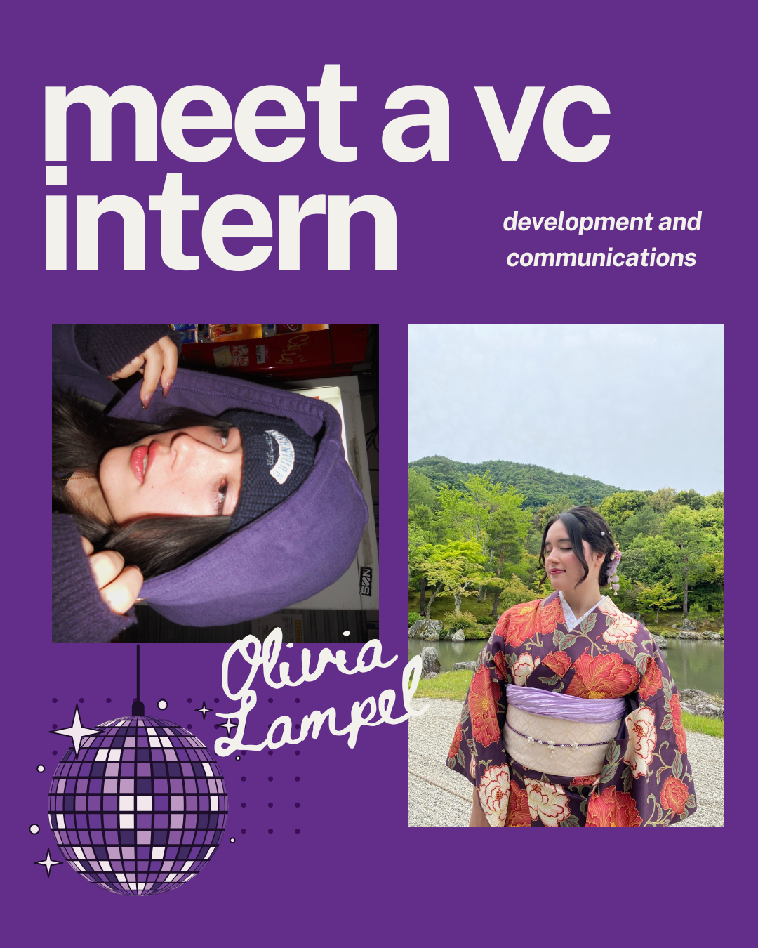 Meet a VC Intern: Olivia Lampel