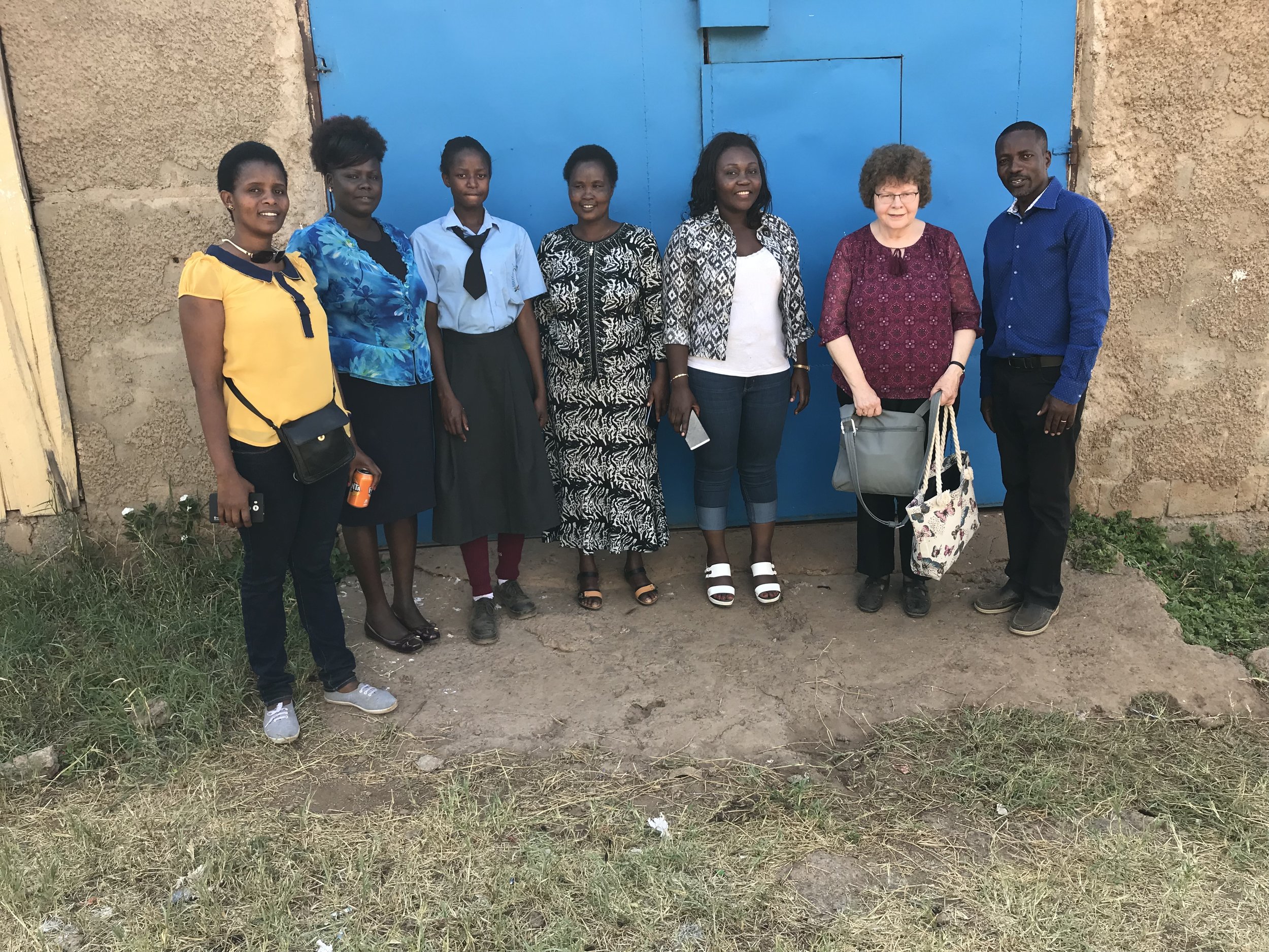 Side by Side board visits Mercyline at Kimana Secondary School for Girls