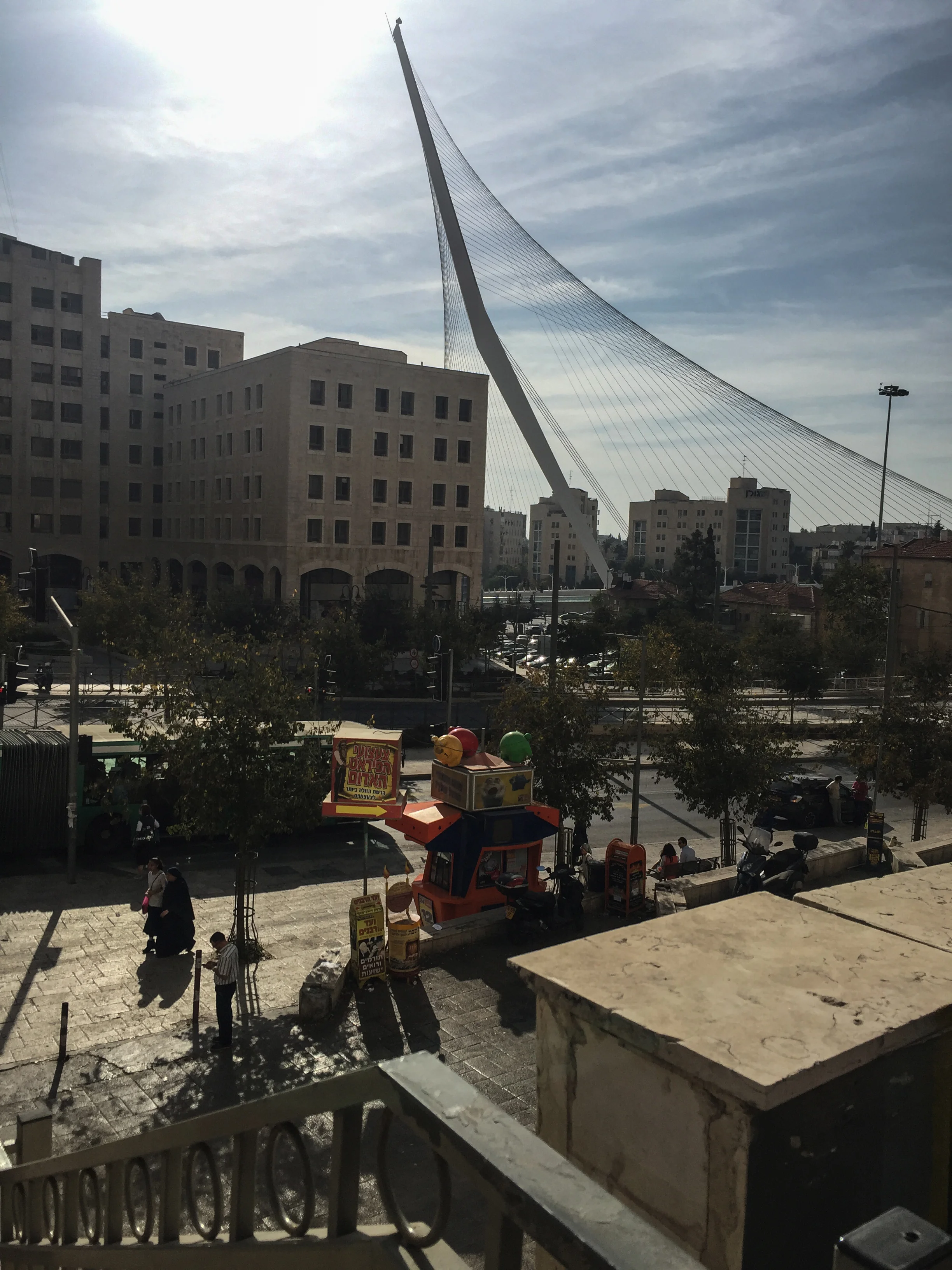 View from the Jerusalem Bus Terminal
