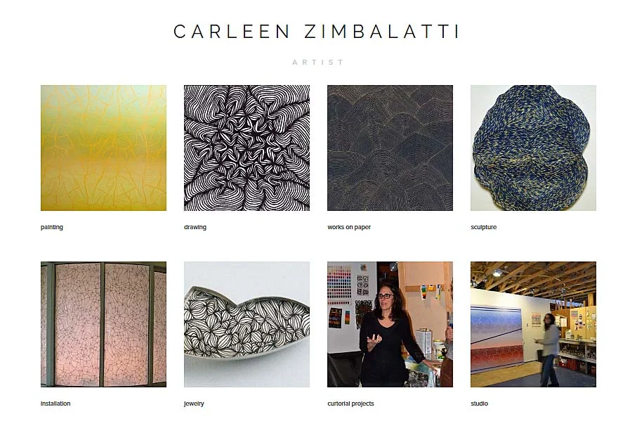 *Carleen Zimbalatti, artist. VT
