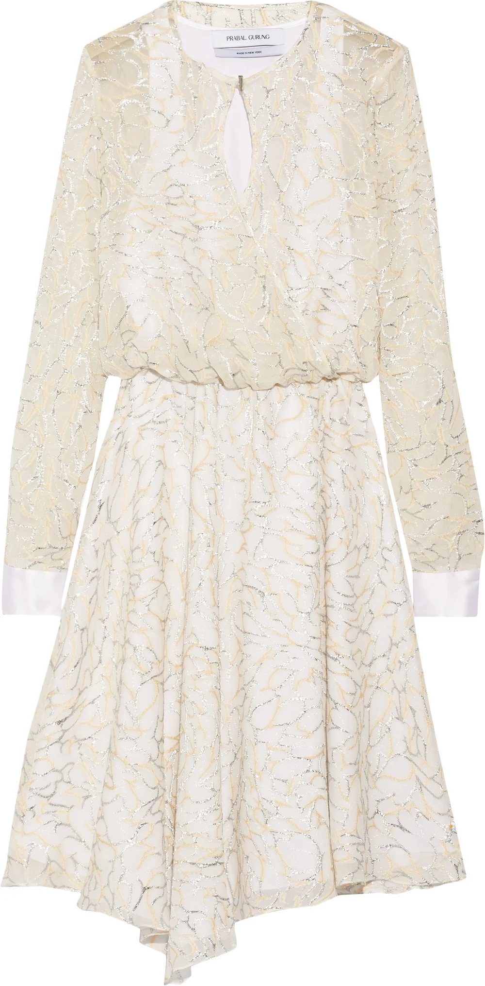 545494_Prabal Gurung_Metallic wrap-effect embroidered chiffon dress_THEOUTNET.COM.jpg