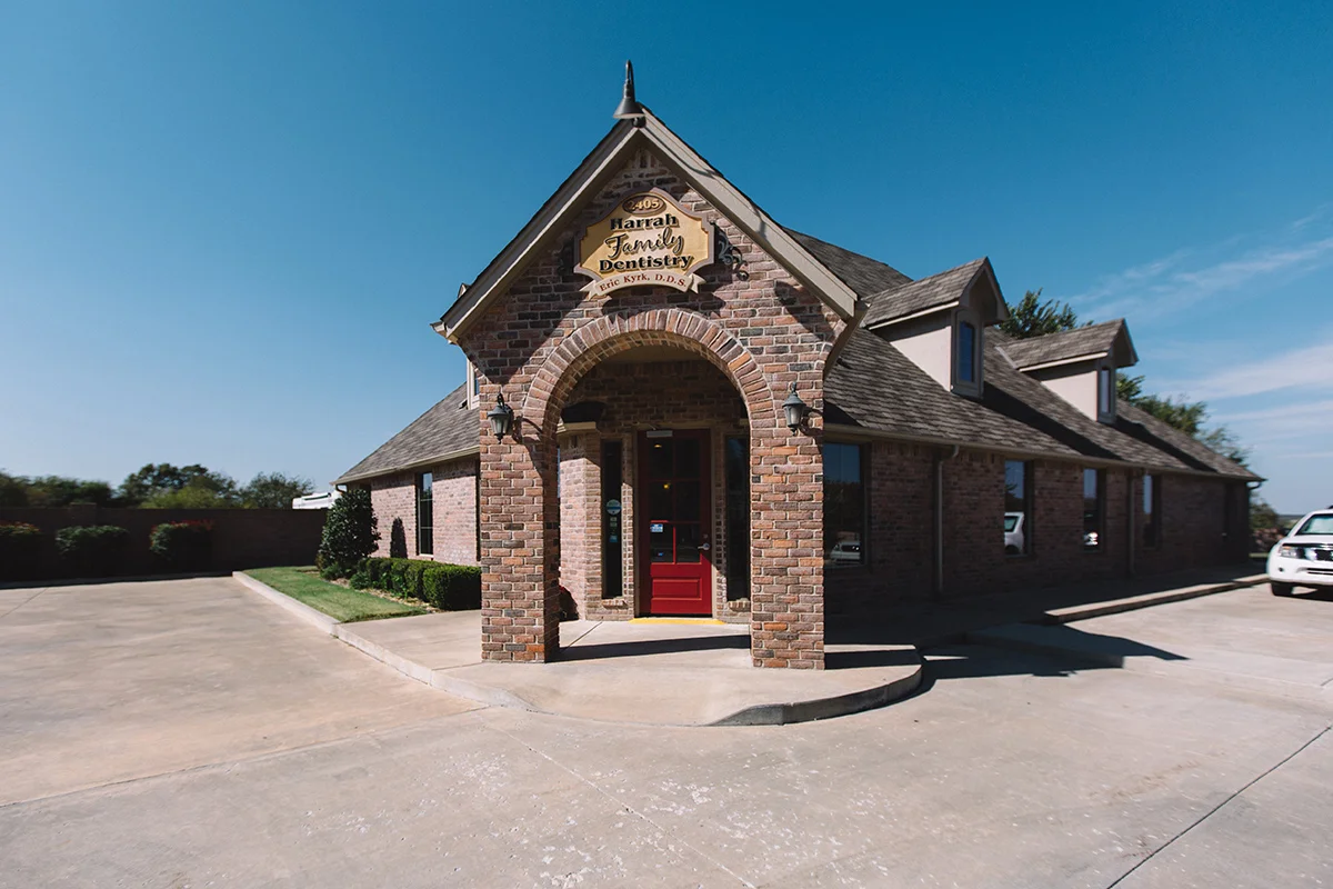 Harrah Family Dentistry office