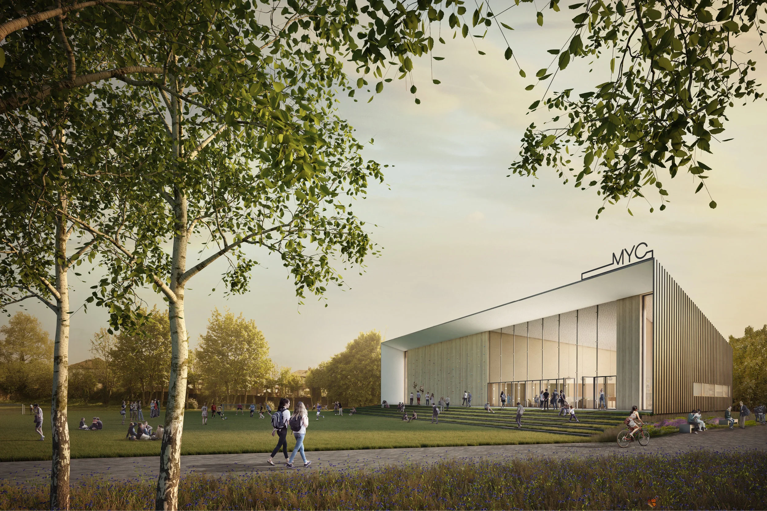 Exterior Visual of Youth Centre in Macclesfield
