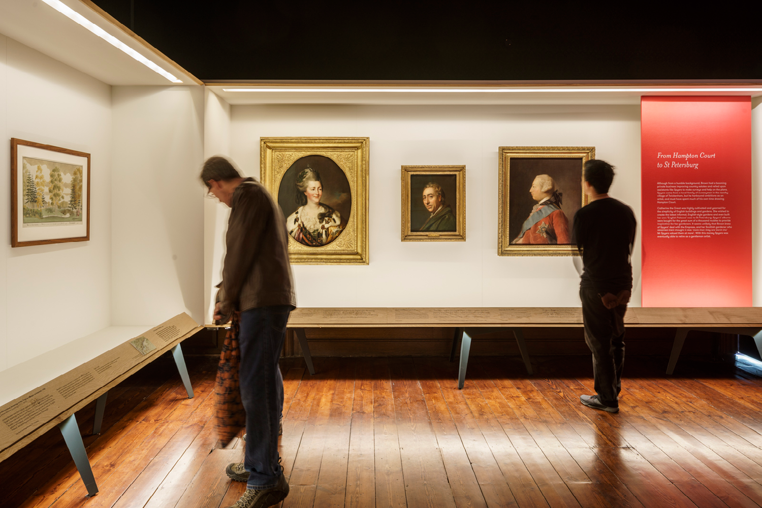 Exhibition Design for the Empress and the Gardener Exhibition at Hampton Court