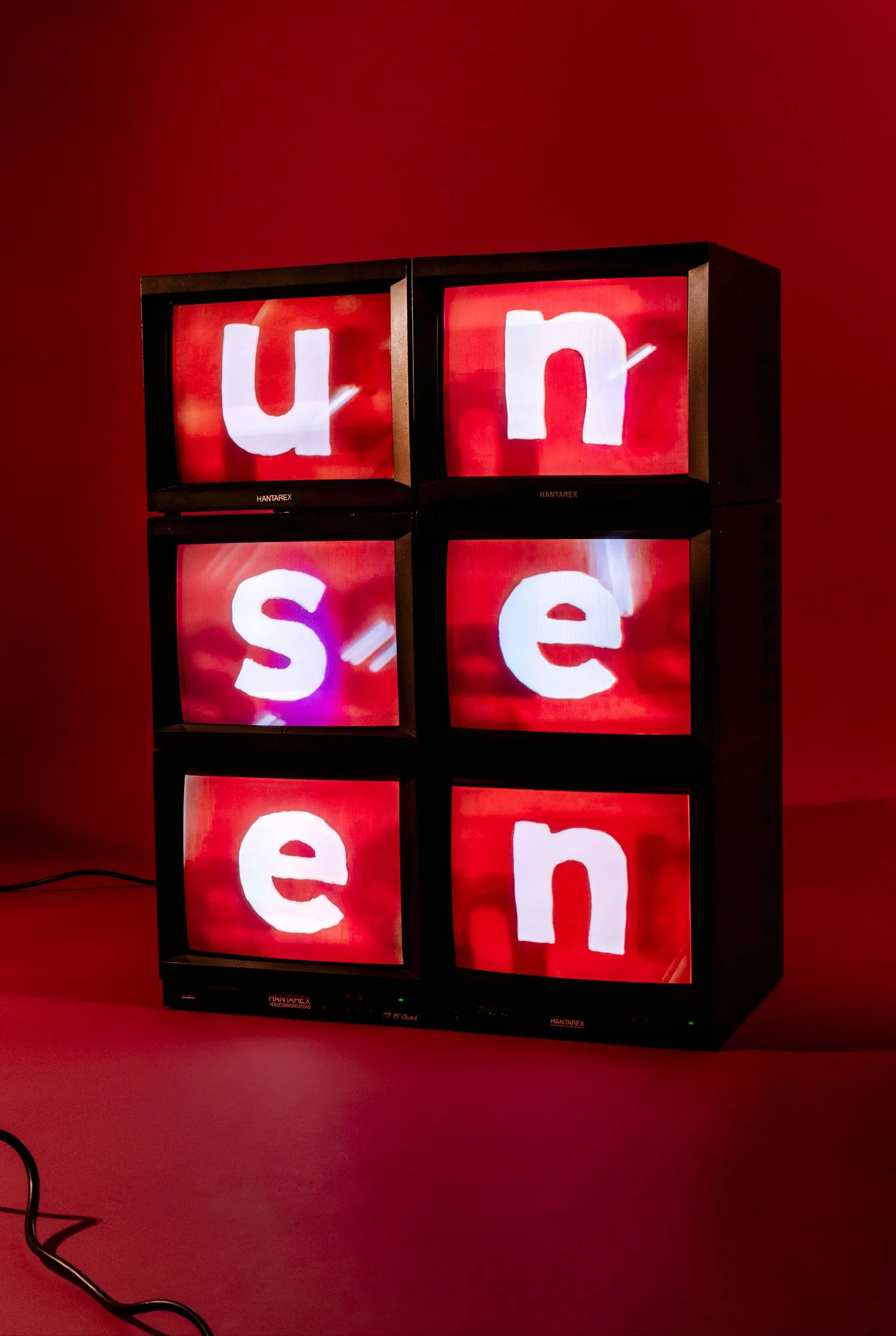 Unseen photo fair campaign design 2024