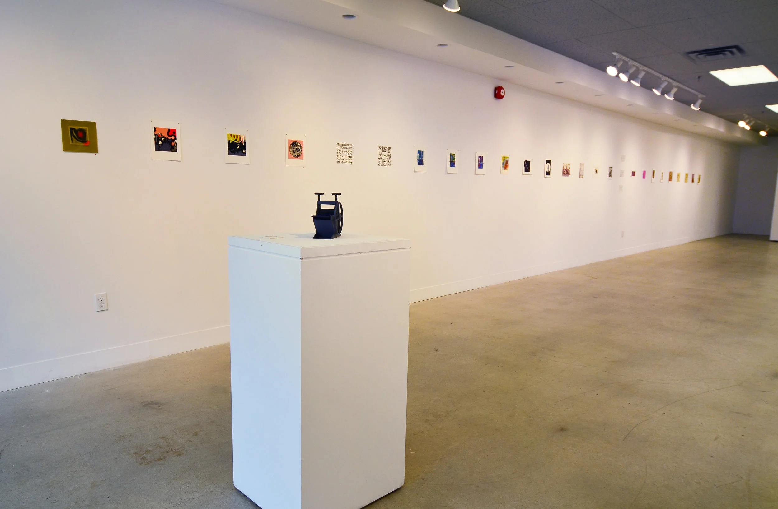 TOMPE Installation - Left side of gallery
