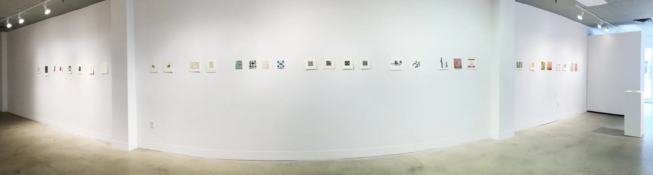 TOMPE 2017 Satellite Project Space (West Wall)