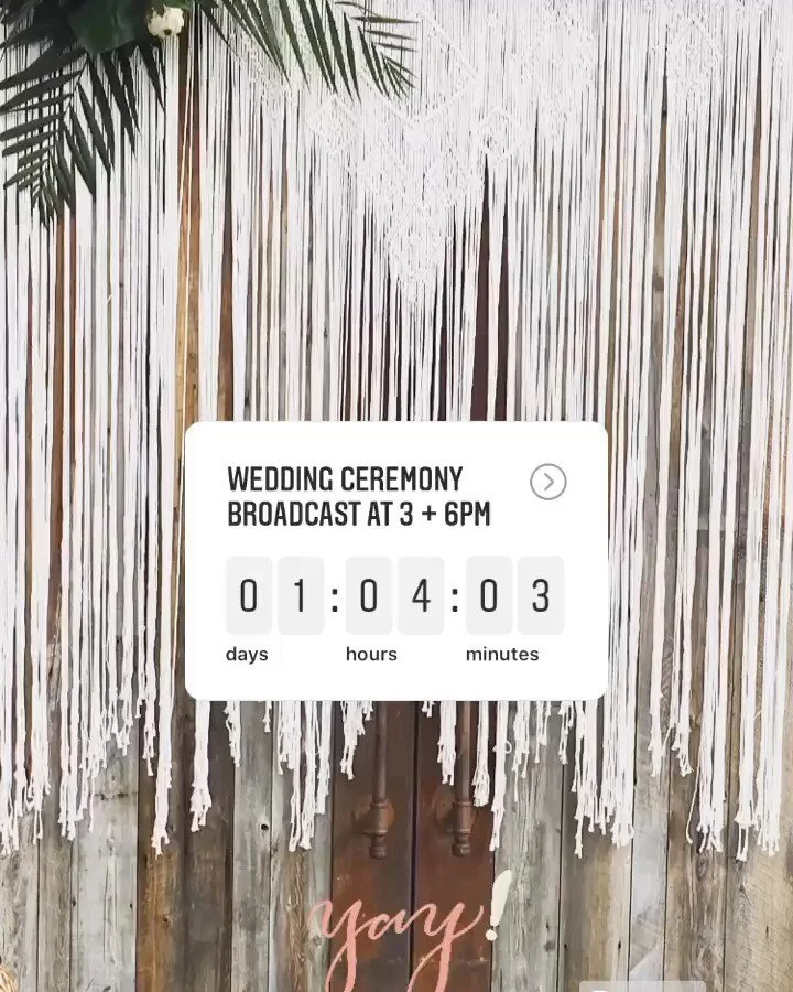 Pop Up Wedding Niagara — Sparkle and Twine