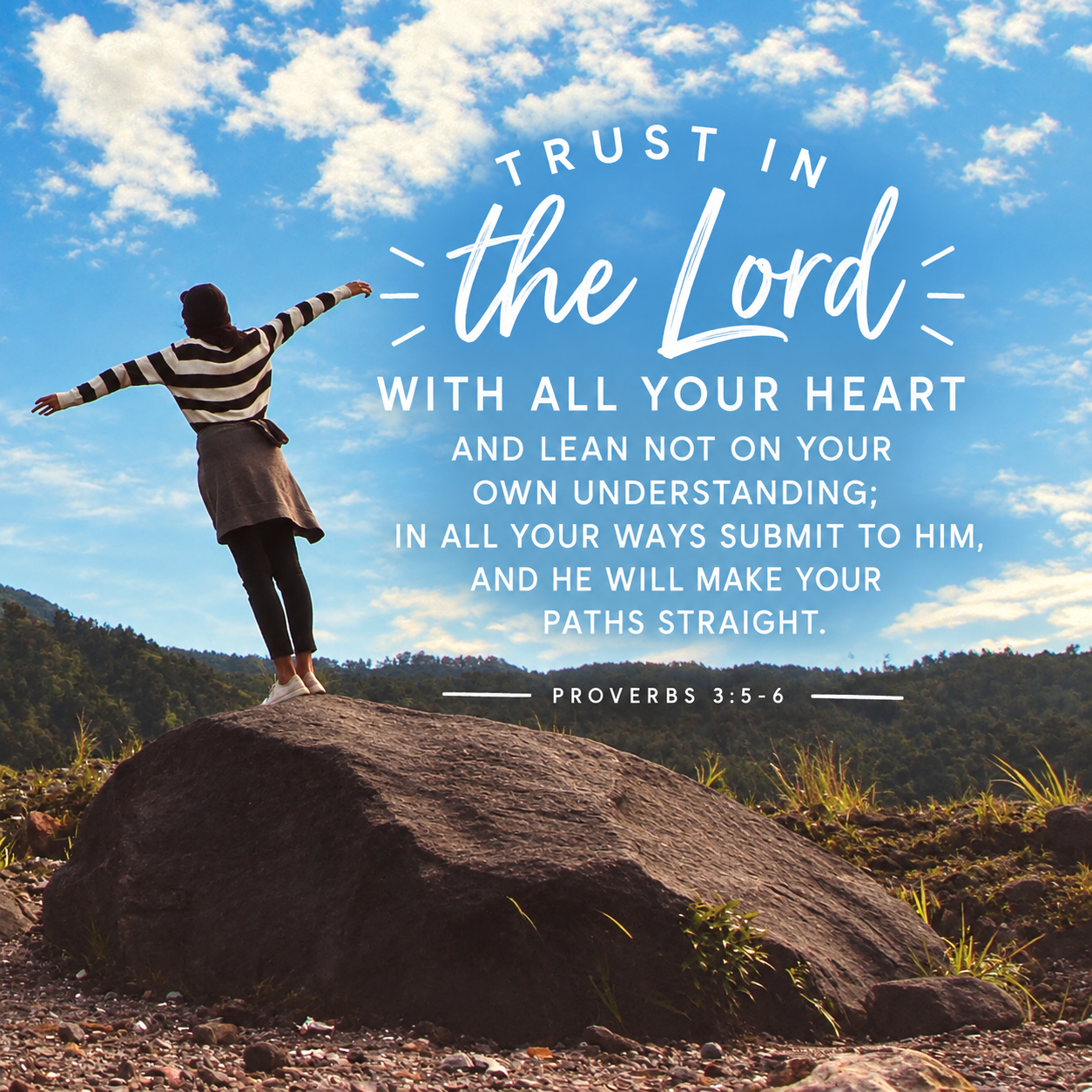 Trust Him With Your Next Step