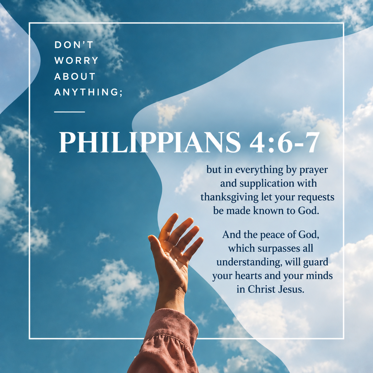 Trading Worry For Prayer