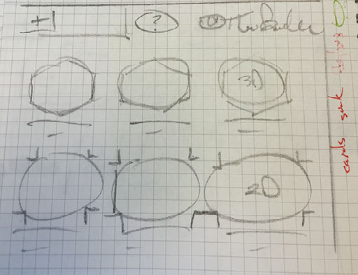 Rough sketches appear quickly