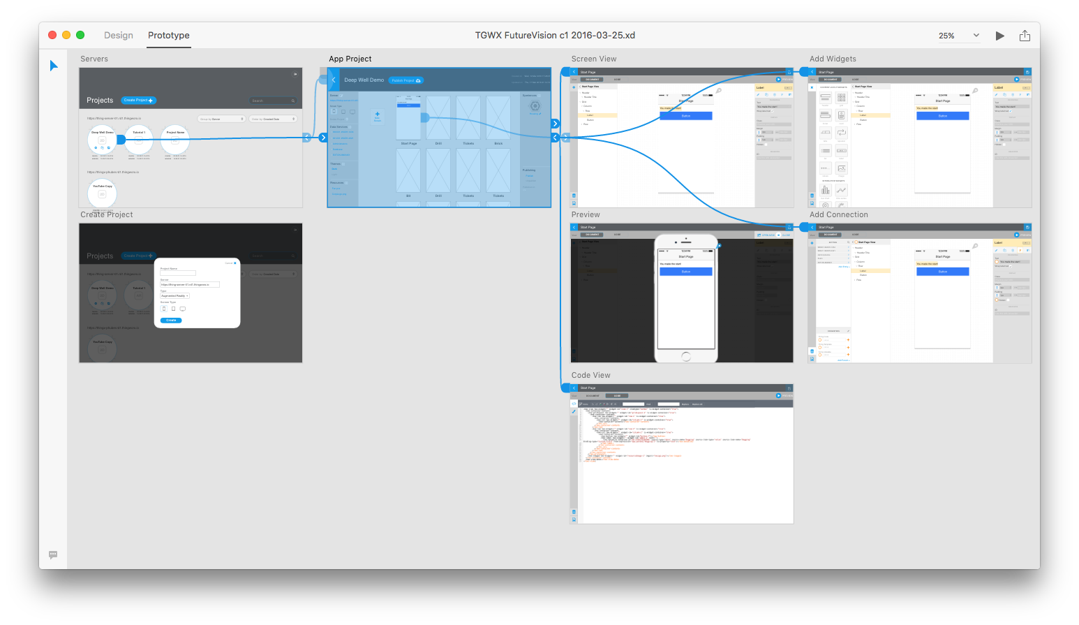 Working in Adobe Experience Design (XD)