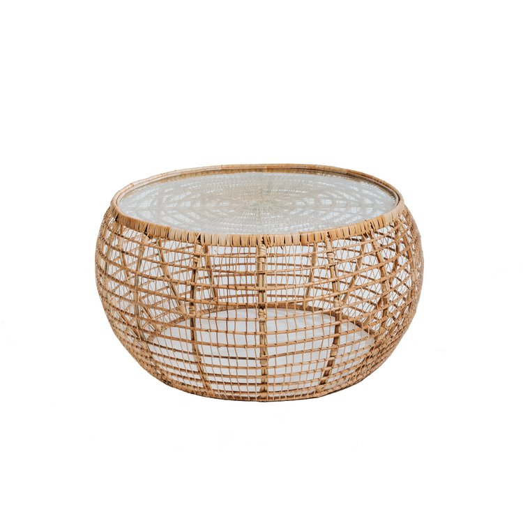 Bali Rattan Lounge Table