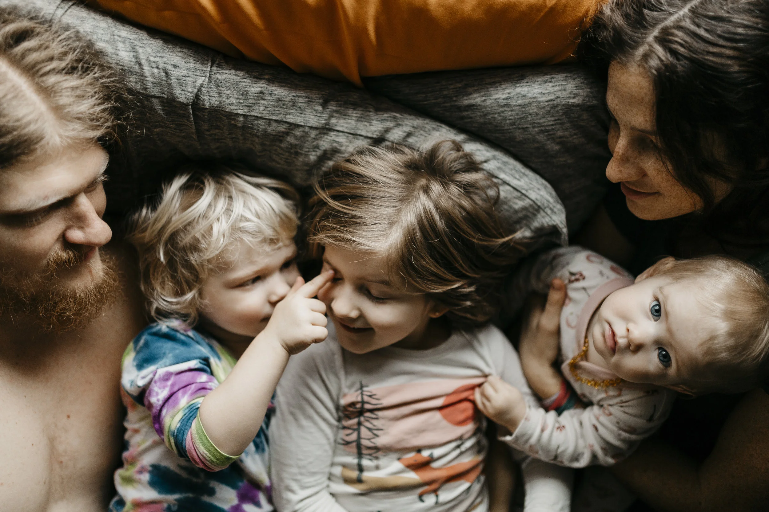 Documentary At-Home Family Photographer - Breakfast with the Allegretto's
