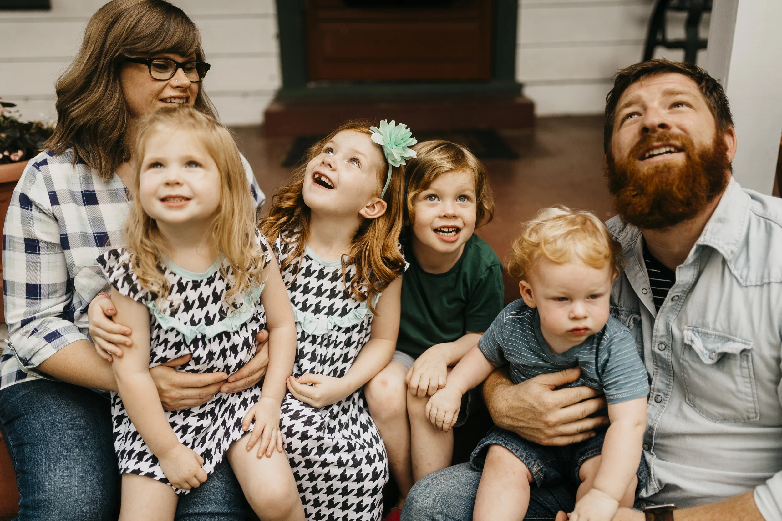 At Home Family Photographer - The Johnson Family Preview