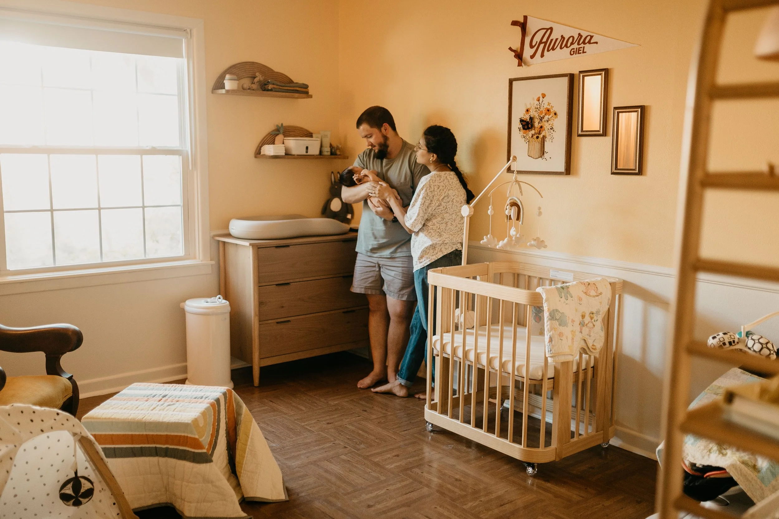 At-Home Newborn Sessions. 