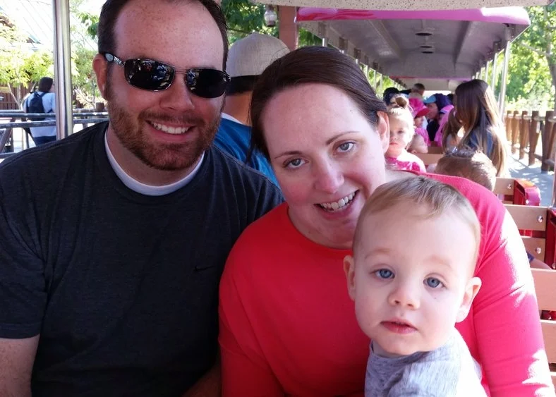 We went to the zoo while Emmy was in the hospital. I had mastitis, but had just taken ibuprofen and felt a little better. Not my best idea to go to the zoo still... You can see it.