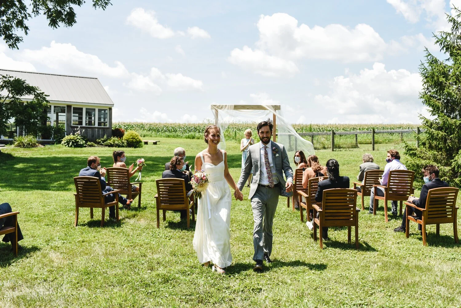 Simplified Wedding Ceremony during Covid 