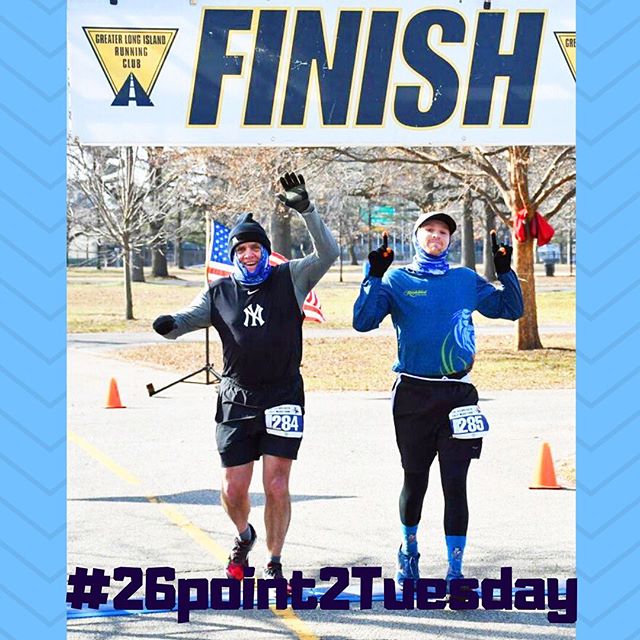 A little Early snow just in time for #26point2tuesday to get us excited for some winter time long runs! Did you know that for just $35 you could run a chip-timed, USATF Boston qualifying marathon with some awesome bling to boot this January at the Ic