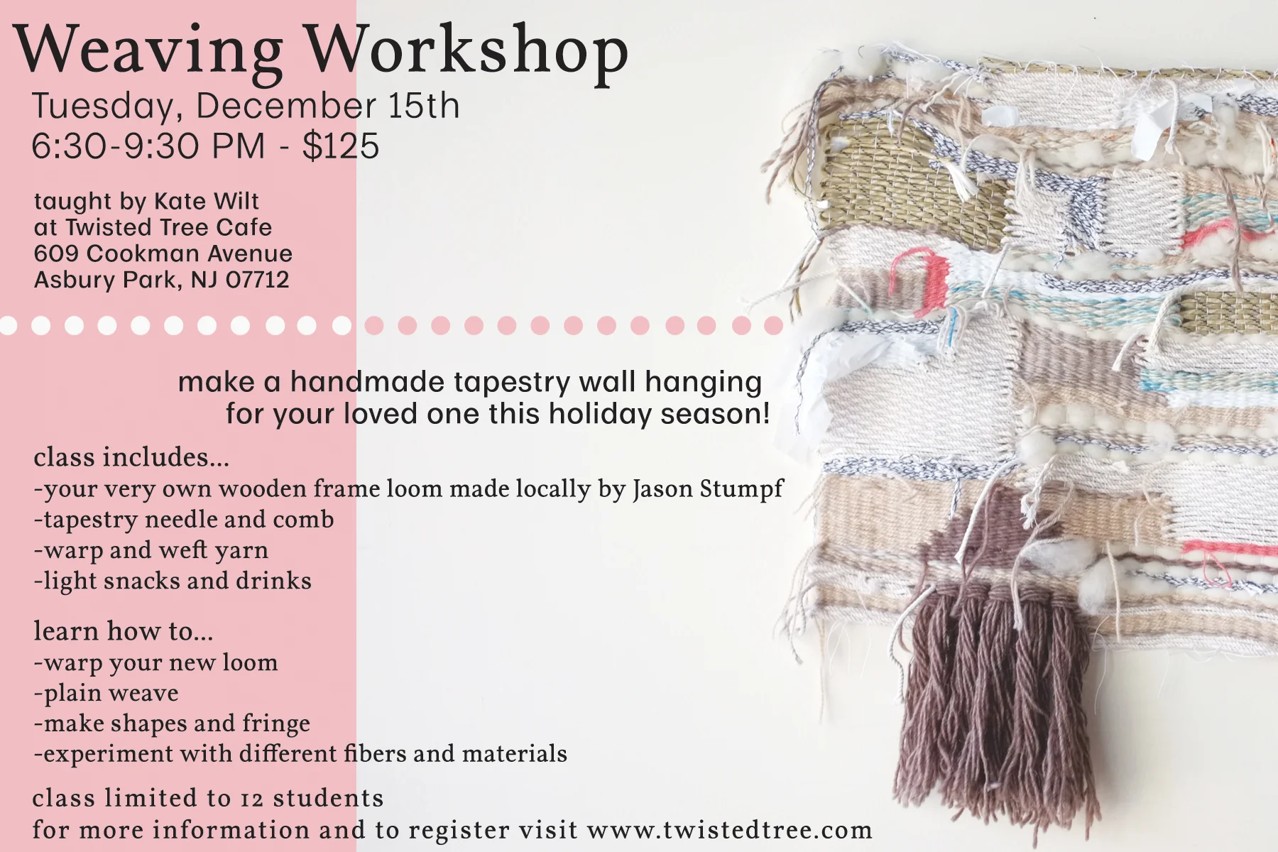 Introduction to Tapestry Weaving 