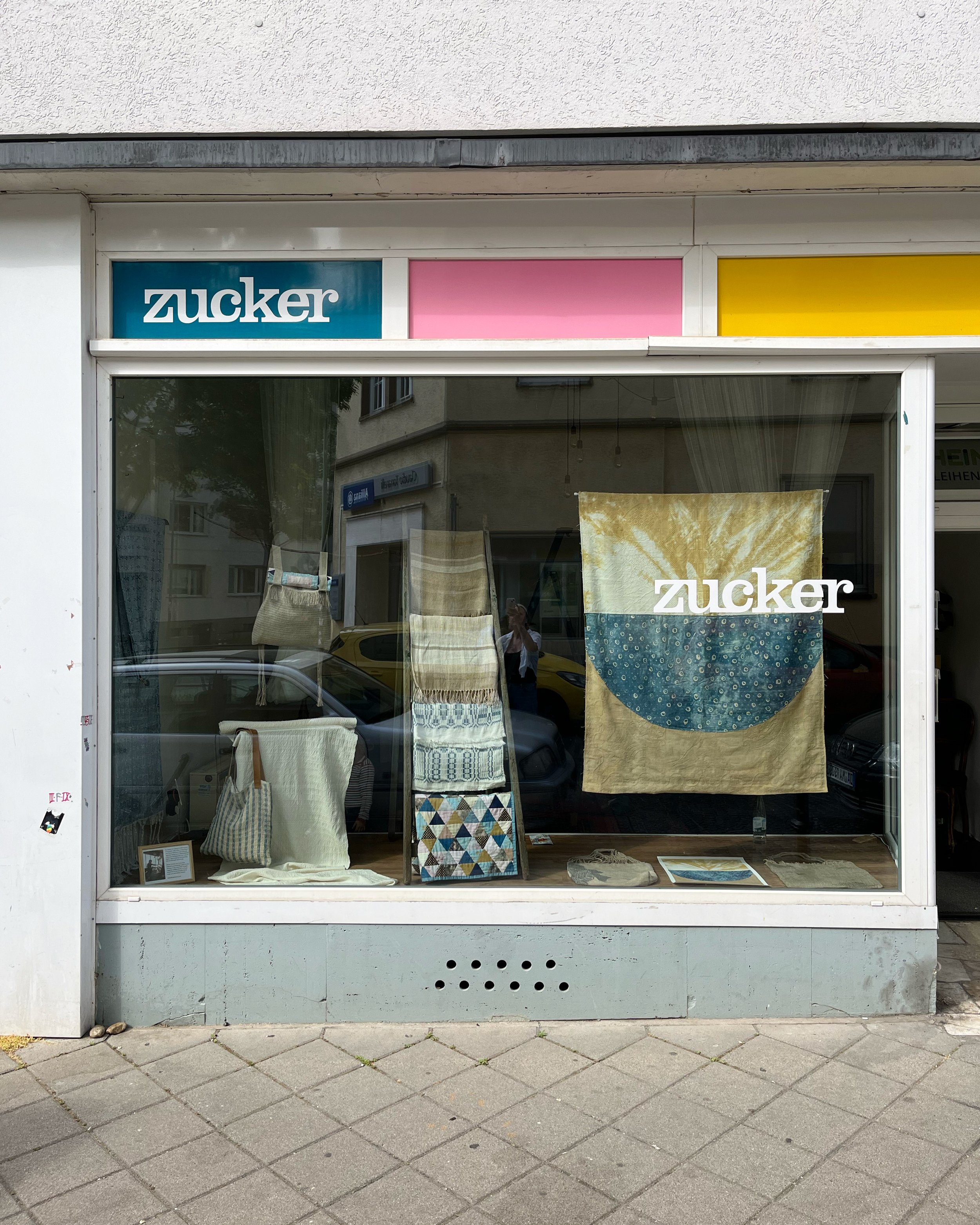  Shop installation at Zucker, an artist-run community space in Darmstadt, Germany, Summer 2021. 