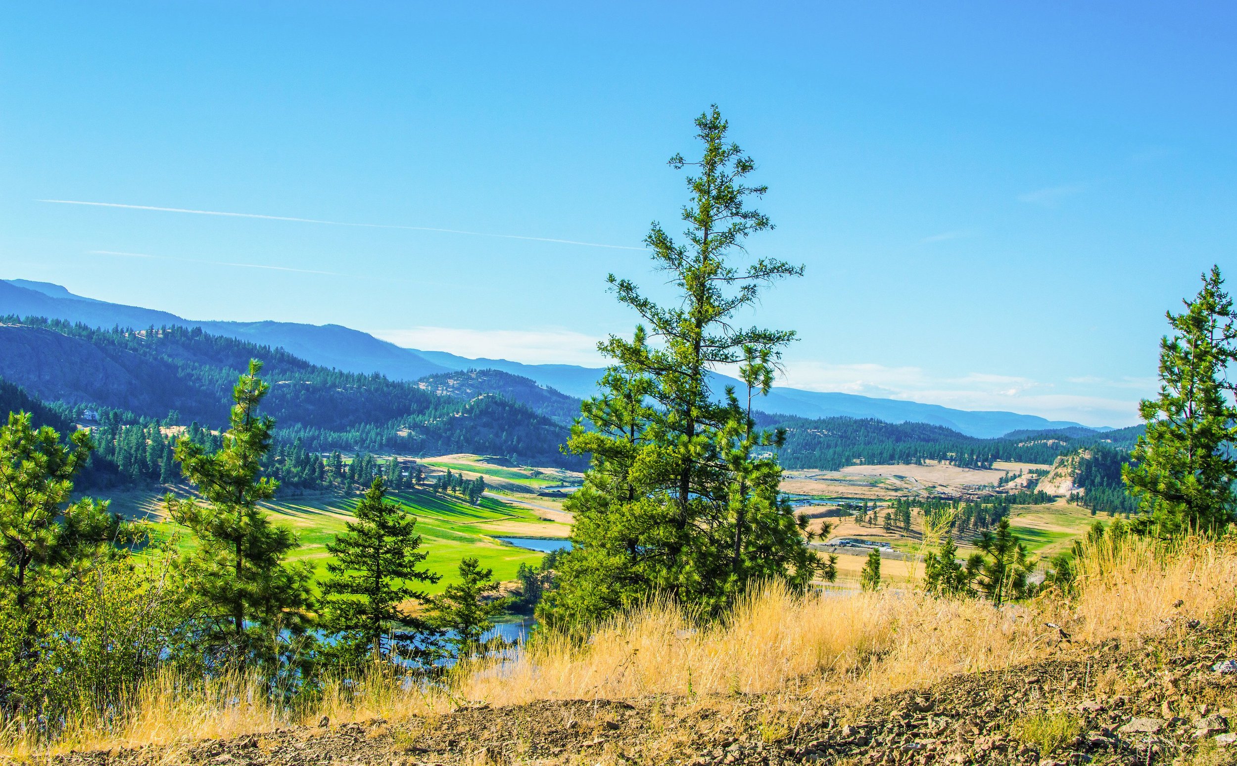 View from University Heights in Kelowna