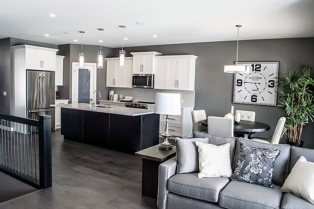 Interior of a show home at University Heights Kelowna