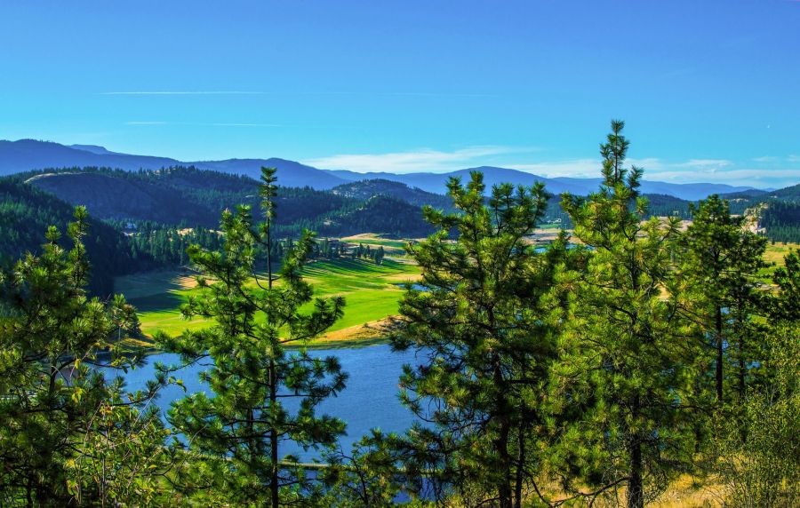 View from University Heights in Kelowna