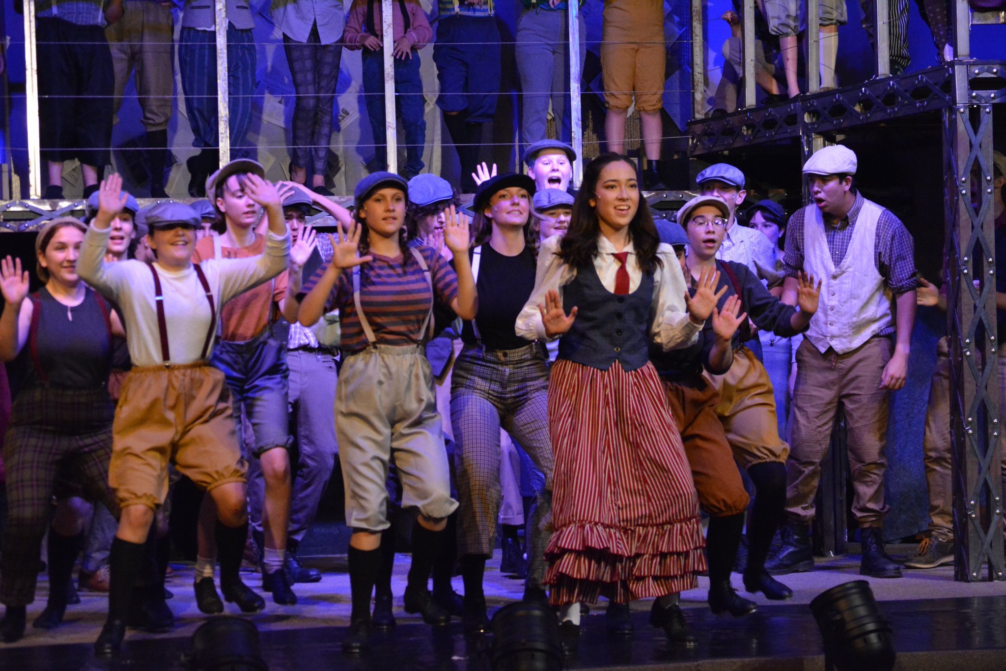 Newsies-Katherine and tappers.jpg