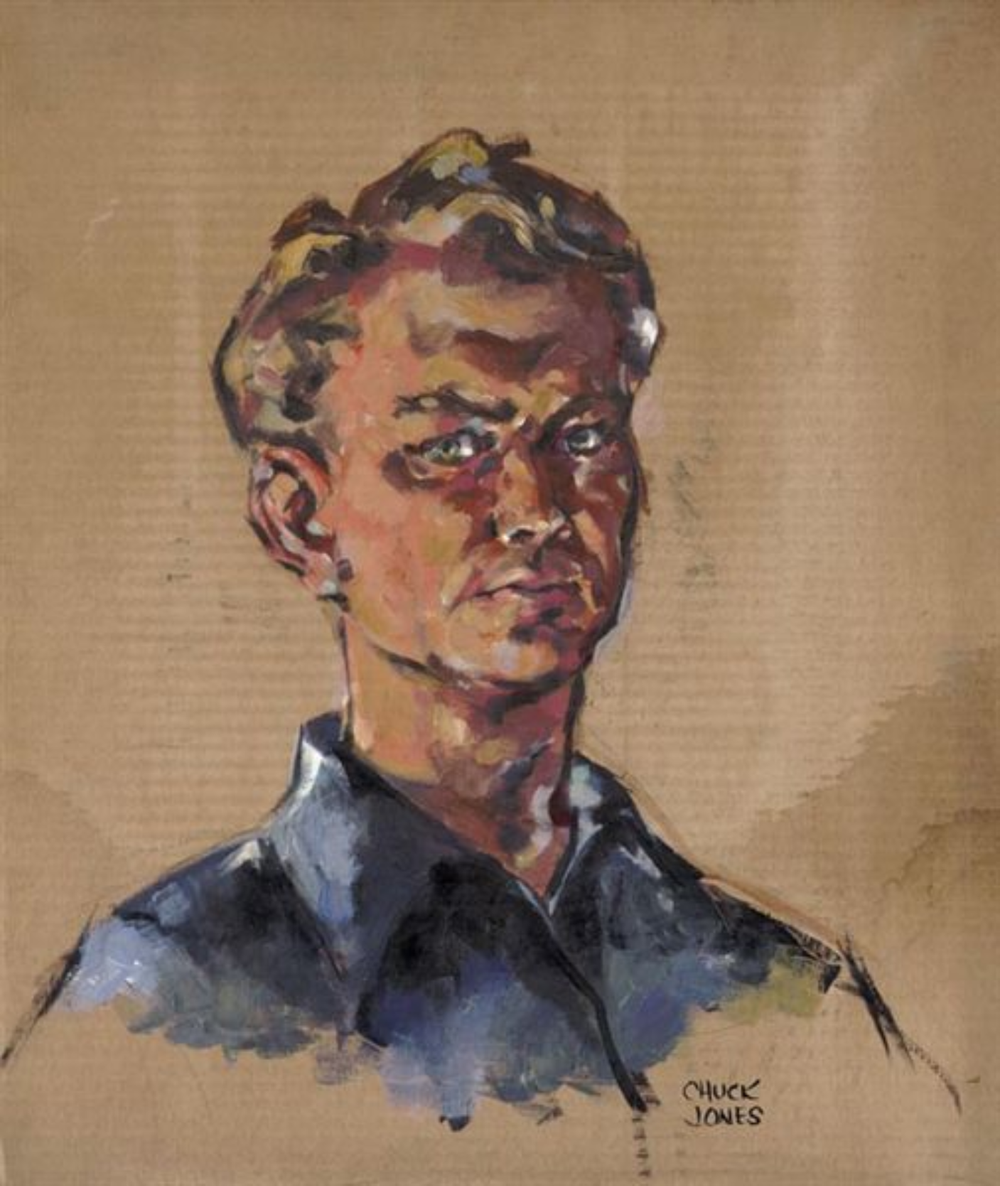 self-portrait RS25111SKCBOWJACQUARDCREAM 関税送料込 Chuck Jones Fine Art - Self Portrait @ Chuck Jones Gallery