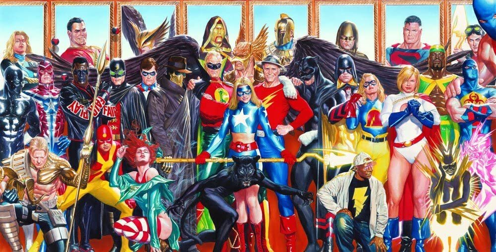 Justice Society -DC Comics Alex Ross Art @ Chuck Jones Gallery — Chuck  Jones Catalog 2023