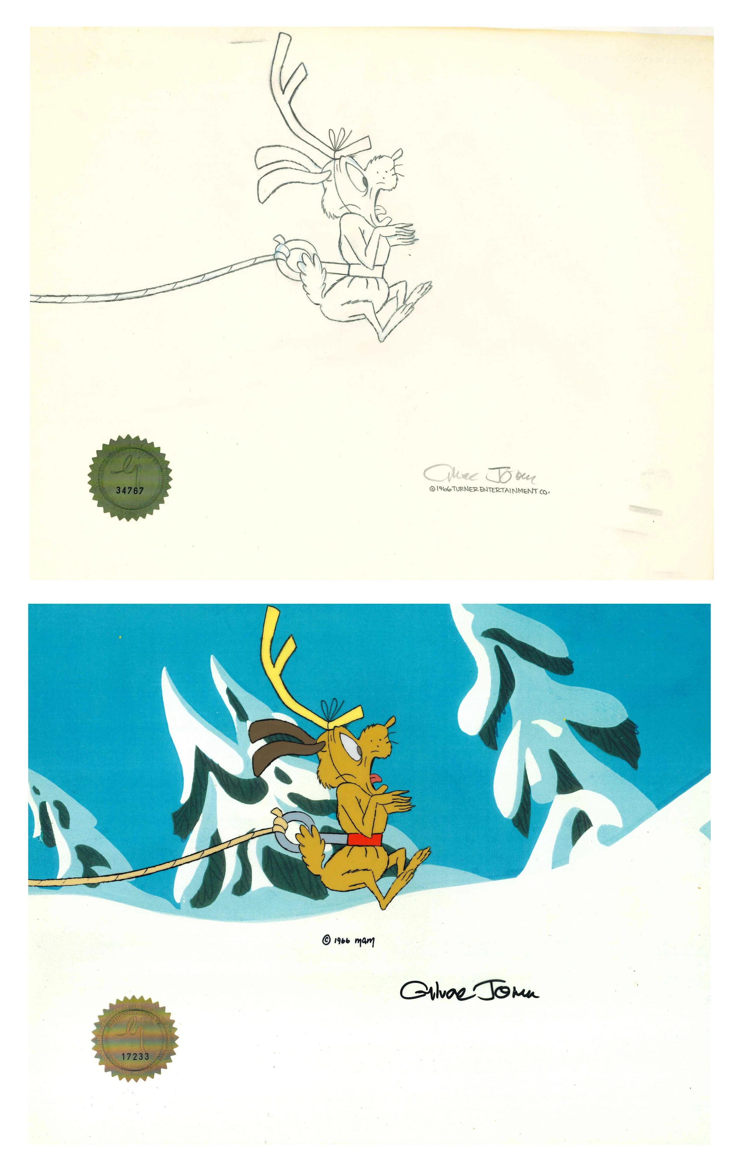 Original Grinch Art Chuck Jones Gallery — Chuck Jones Gallery Catalog
