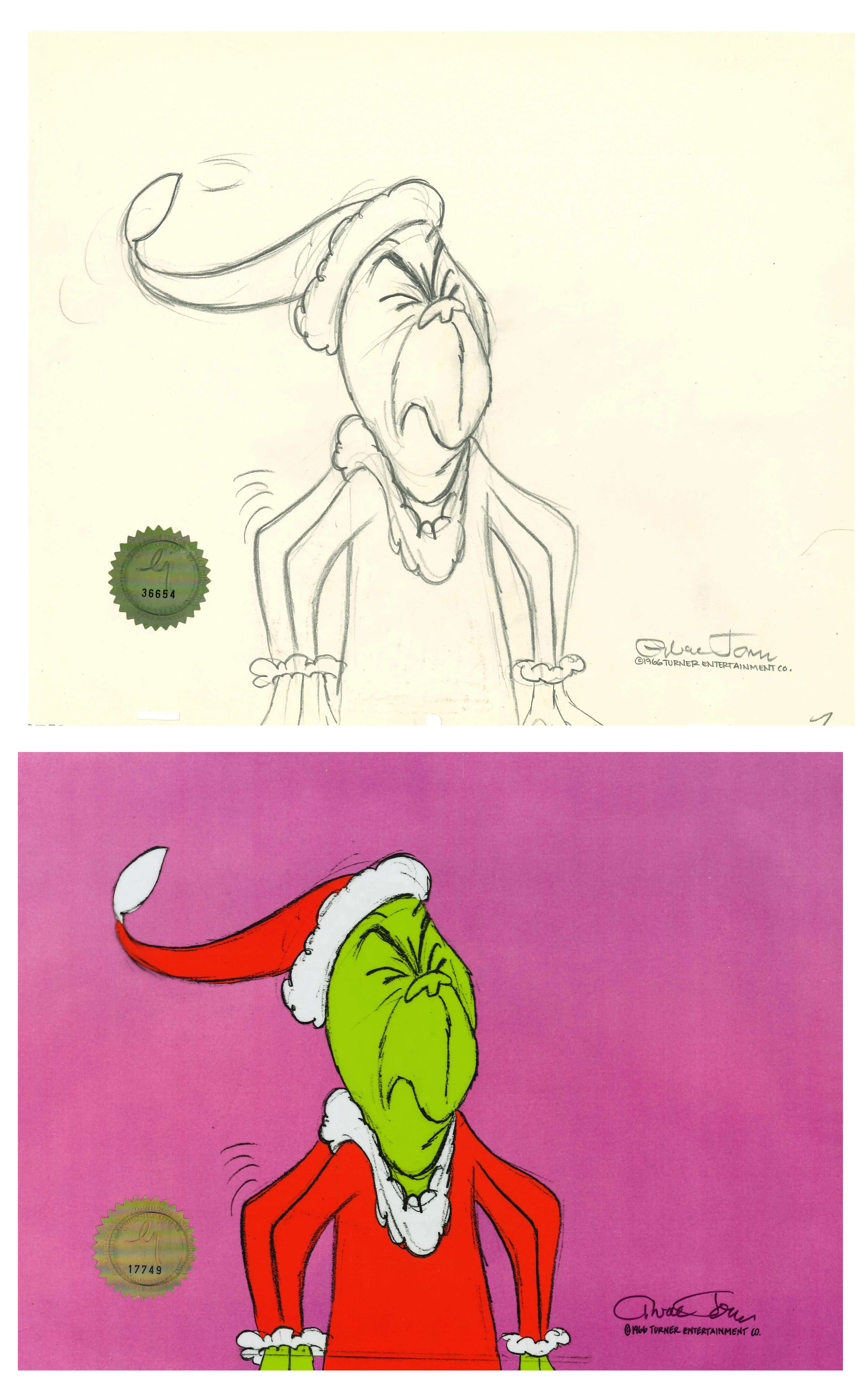 Original Grinch Art Chuck Jones Gallery — Chuck Jones Gallery Catalog