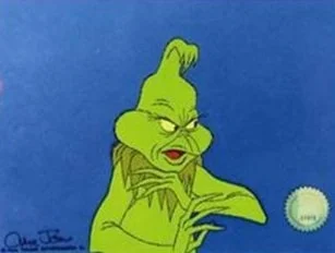 Grinch Original Production Cel and Storyboard — Chuck Jones