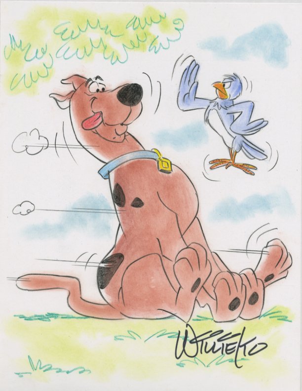 Scooby Stopped By Bird — Chuck Jones Catalog 2023