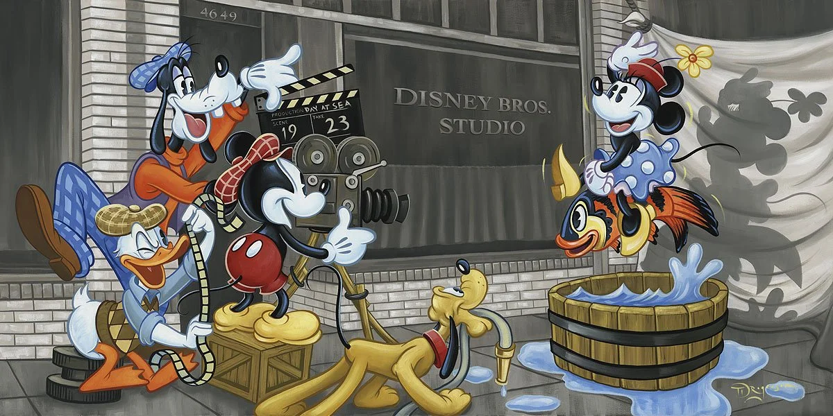 THE WOLT DISNEY COMPANY エッチングアート アルミアート THE WOLT DISNEY COMPANY エッチングアート アルミアート