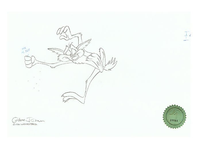 Wild Wing Duck Sketch — Chuck Jones Catalog 2023