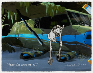 Tiki Plane and Skeleton — Chuck Jones Catalog 2026