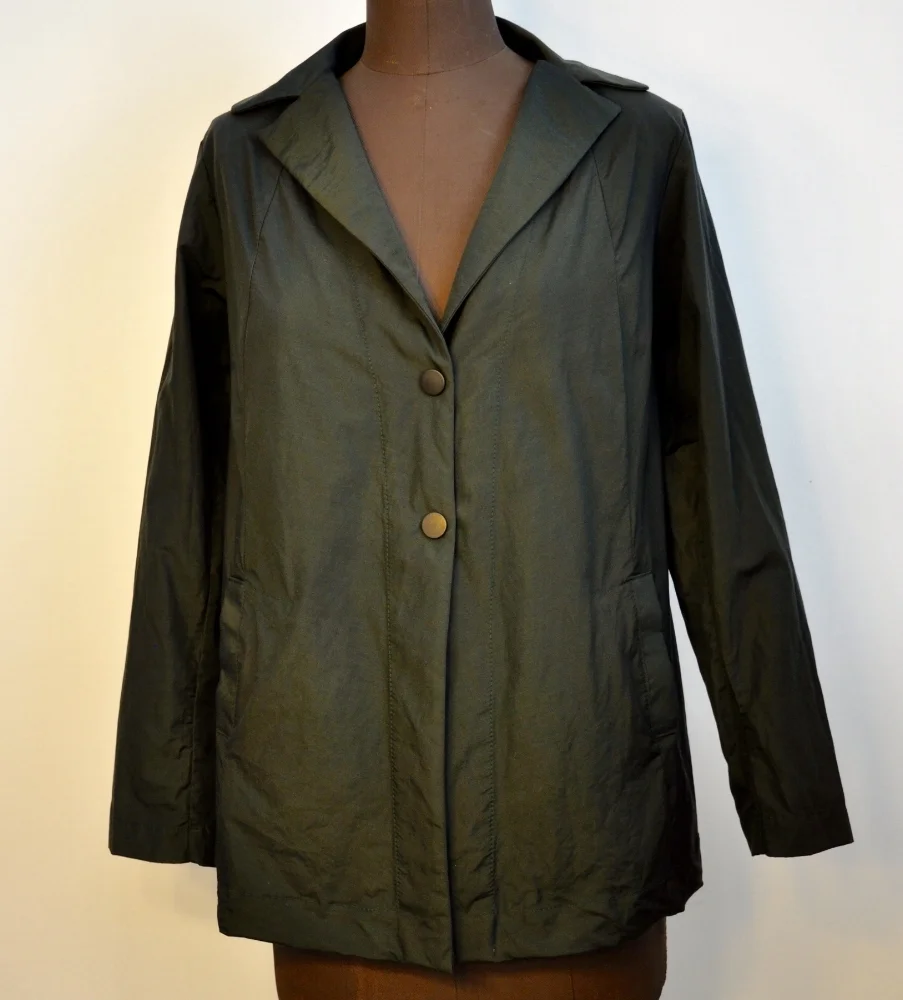 Jane Jacket, hi-tech Italian cotton/poly