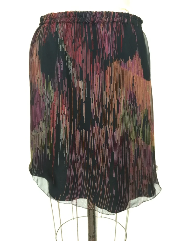 Square Skirt, French chiffon 