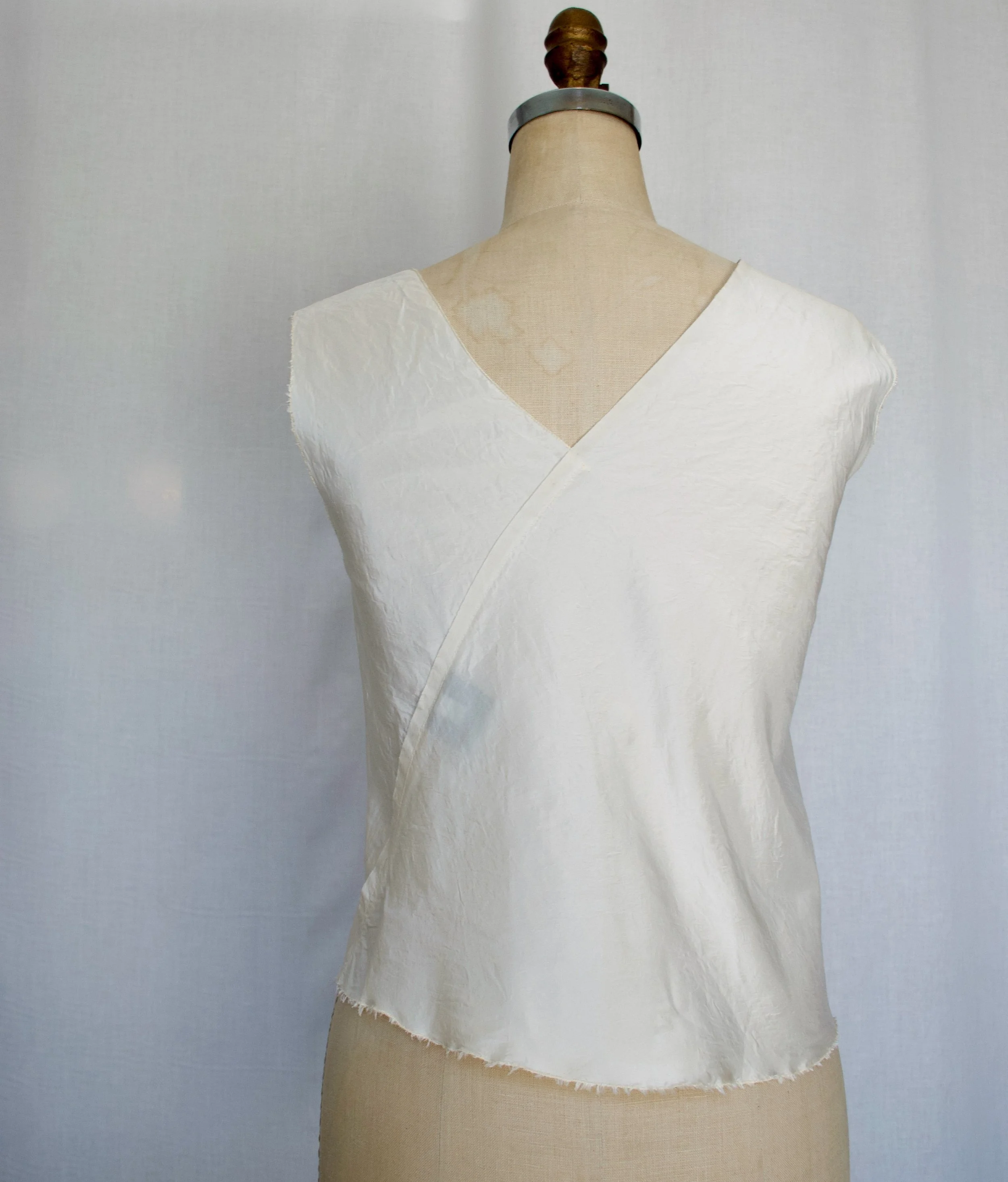 vintage silk tank top vintage cropped tank silk